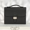 Clutch Hermès Sac à Dépêches Noir Evercolor Size 26