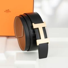 Thắt lưng Hermès H Belt Buckle Reversible Togo/Boxcalf Size 95