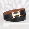 Thắt lưng Hermès H Guillochée Belt Buckle Reversible Togo/Boxcalf size 115