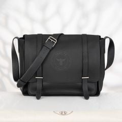 Túi đeo Hermes Steve Noir Togo size 37