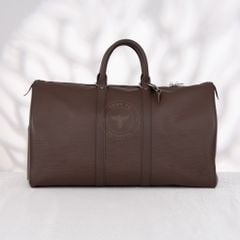 Túi du lịch Louis Vuitton Keepall Bandoulière Epi Brown size 45 (Nâu)