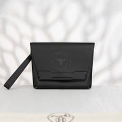 Clutch Hermès Novapolis Swift Black Noir size 24