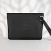 Clutch Hermès Novapolis Swift Black Noir size 24