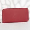 Ví Hermès Azap Long Silk In Round Zipper Wallet Red