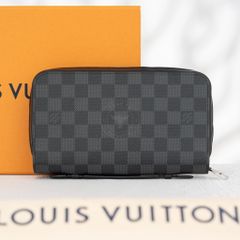 Clutch/ Ví Louis Vuitton Zippy XL Damier Graphite