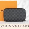 Clutch/ Ví Louis Vuitton Zippy XL Damier Graphite