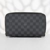 Clutch/ Ví Louis Vuitton Zippy XL Damier Graphite