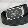 Thắt lưng Louis Vuitton Inventeur Damier Graphite size 90
