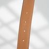 Thắt lưng Hermès H Martelée Reversible Epsom/Evercolor (Jaune Ambre/Nâu Gold) size 90