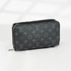 Clutch Louis Vuitton Monogram Eclipse Zippy XL size 21