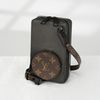 Túi đeo Louis Vuitton Phone Box Monogram Ebene Brown Taiga