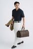 Túi du lịch Louis Vuitton Keepall Bandoulière Epi Brown size 45 (Nâu)