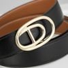 Thắt lưng Hermès Ovale Buckle Reversible Boxcalf/Togo (Đen/Nâu Gold) size 95