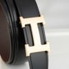 Thắt lưng Hermès H Classic Buckle Reversible Boxcalf/Togo size 90 (Rose gold)