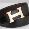 Thắt lưng Hermès H Classic Buckle Reversible Boxcalf/Togo size 90 (Rose gold)