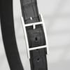 Thắt lưng Hermès Quentin Crocodile (Đen) size 85