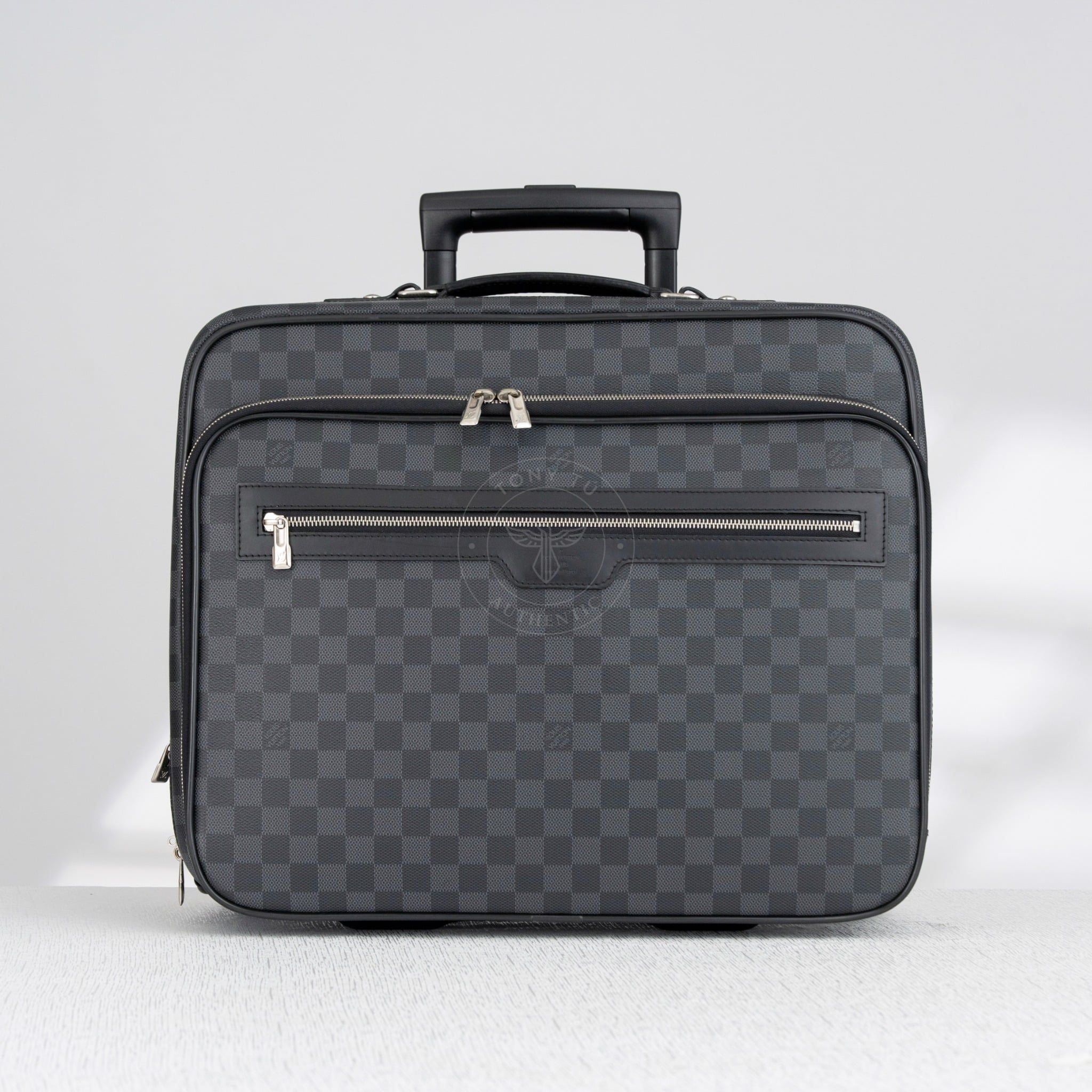 Vali Louis Vuitton Damier Graphite Pilot Case size 45