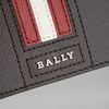 Ví ngắn Bally Switzerland Stripe-Embrossed