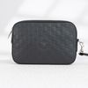 Clutch Gucci Wristlet Guccissima Leather Black