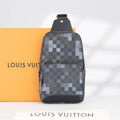 Túi đeo Louis Vuitton Avenue Sling Bag Damier Graphite Pixel