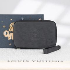 Clutch Louis Vuitton Dandy Noir Epi size 22