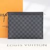Clutch Louis Vuitton Pochette Voyage MM Damier Graphite size 27