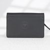 Clutch Louis Vuitton Belaia Noir Taiga size 24