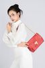Túi Louis Vuitton Vavin Fauve Monogram Empreinte size PM (Đỏ Ruby)
