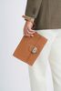 Clutch Hermès Sac à Dépêches Gold Brown Togo Size 24