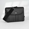 Túi đeo Gucci Interlocking Messenger Goatskin in Black size 32