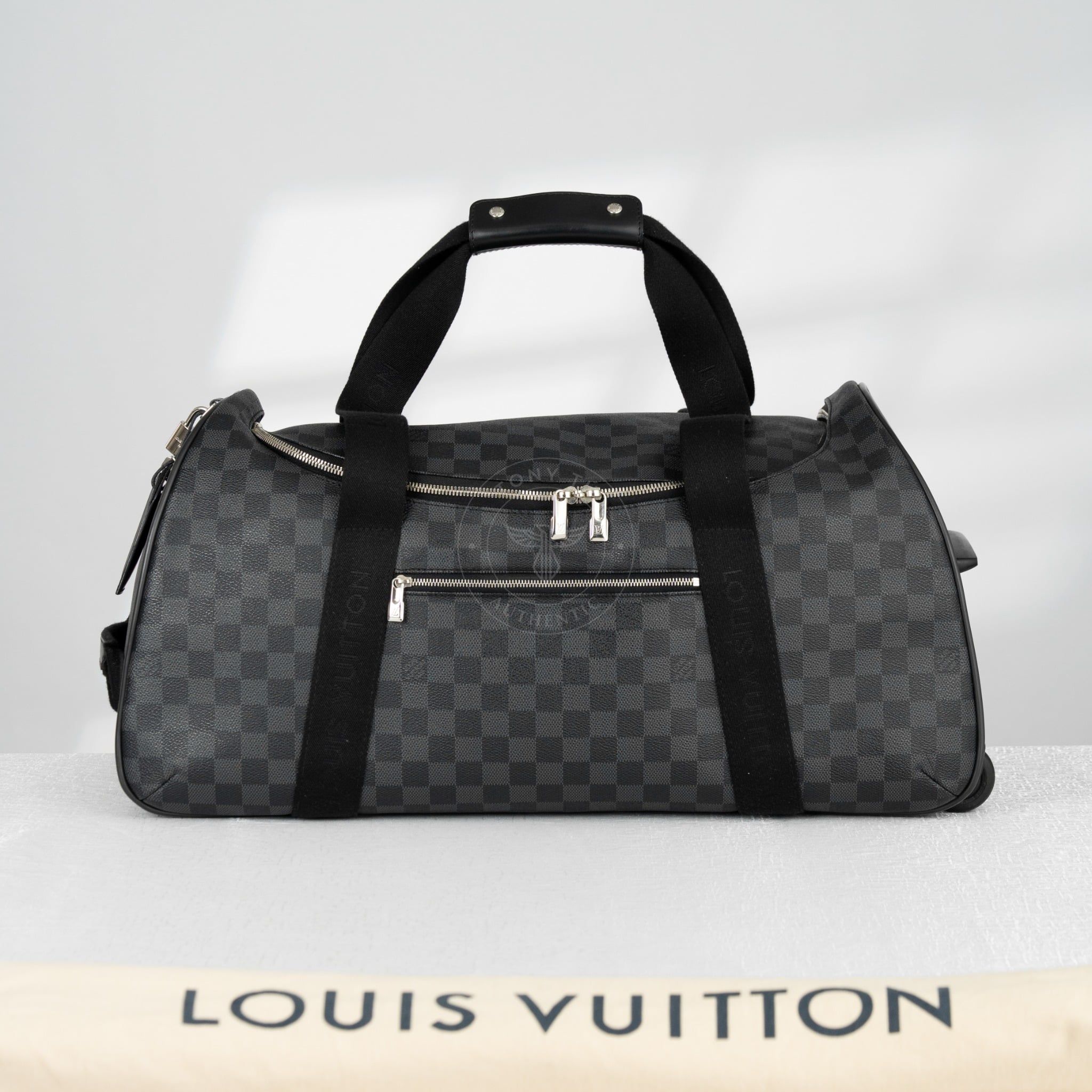 Vali/ Túi du lịch Louis Vuitton Eole Damier Graphite size 55