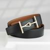 Thắt lưng Hermès H Jumbo Reversible Boxcalf/Togo (Đen/Nâu) size 105
