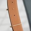 Thắt lưng Hermès H Jumbo Reversible Boxcalf/Togo (Đen/Nâu) size 105