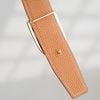 Thắt lưng Hermès Étrier Reversible Boxcalf/Togo (Đen/Nâu Gold) size 95