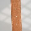 Thắt lưng Hermès Étrier Reversible Boxcalf/Togo (Đen/Nâu Gold) size 95