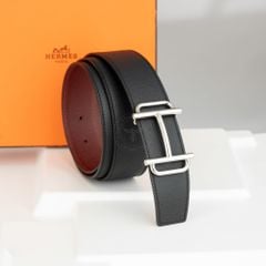 Thắt lưng Hermès H Royal Reversible Epsom (Đỏ rượu/Đen) Size 100