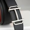 Thắt lưng Hermès H Royal Reversible Epsom (Đỏ rượu/Đen) Size 100