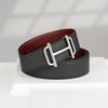 Thắt lưng Hermès H Royal Reversible Epsom (Đỏ rượu/Đen) Size 100