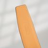 Thắt lưng Hermès Quentin Reversible Swift / Togo size 95 (Đen/Nâu Gold)