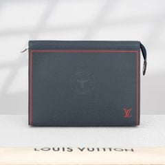 Clutch Louis Vuitton Pochette Voyage Navy/Red (Đỏ/xanh Midnight)