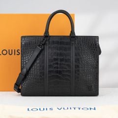 Túi đeo Louis Vuitton Sac Plat 24H Crocodile size 38 (New Season)