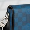 Túi đeo chéo Louis Vuitton Studio Messenger Giant Damier (Blue) size 23