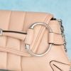 Túi đeo Gucci Horsebit Medium Calfskin in Nude size 27