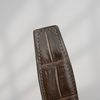 Thắt lưng Hermes Glenan Reversible Crocodile (Nâu) size 95