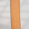Thắt lưng Hermes Glenan Reversible Crocodile (Nâu) size 95