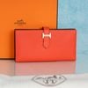 Ví dài Hermes Bearn Bifold Orange Field Epsom
