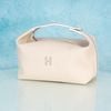 Túi Hermes Bride-a-Brac Cream Canvas Size MM, 25cm