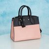 Túi đeo Louis Vuitton City Steamer (Đen/Hồng) Size 26