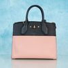 Túi đeo Louis Vuitton City Steamer (Đen/Hồng) Size 26