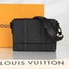 Túi đeo Louis Vuitton Soft Trunk Noir Taurillon (Đen) size 24